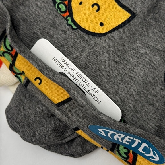 NWT 4 Piece Baby Neutral Comfy Stretch Taco Caps & No Scratch Mittens Set - Picture 10 of 10